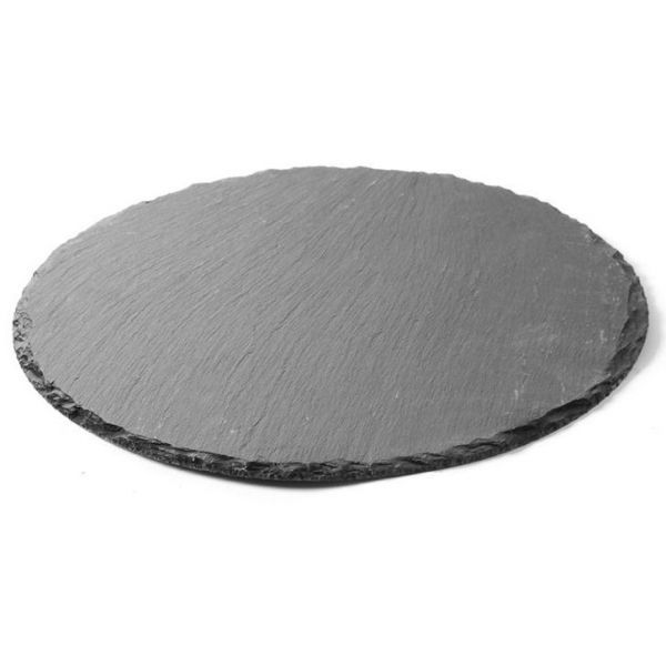 30cm Kiltkivi taldrik - ümar seatud