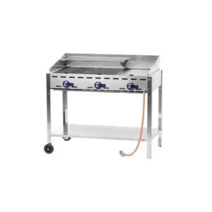 17.4kW Gaasigrill GreenFire ProfiLine - 3 põletit 1078x612x(H)825mm