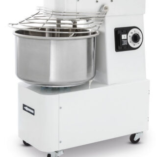46kg/h 22L Spiraalne taignasegamismasin fikseeritud taignasegamisanumaga Prismafood 400V/750W, 385x670x725mm