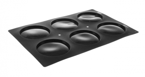 Ø160x10mm Küpsetusvorm silikoonist Disc 6 per mold