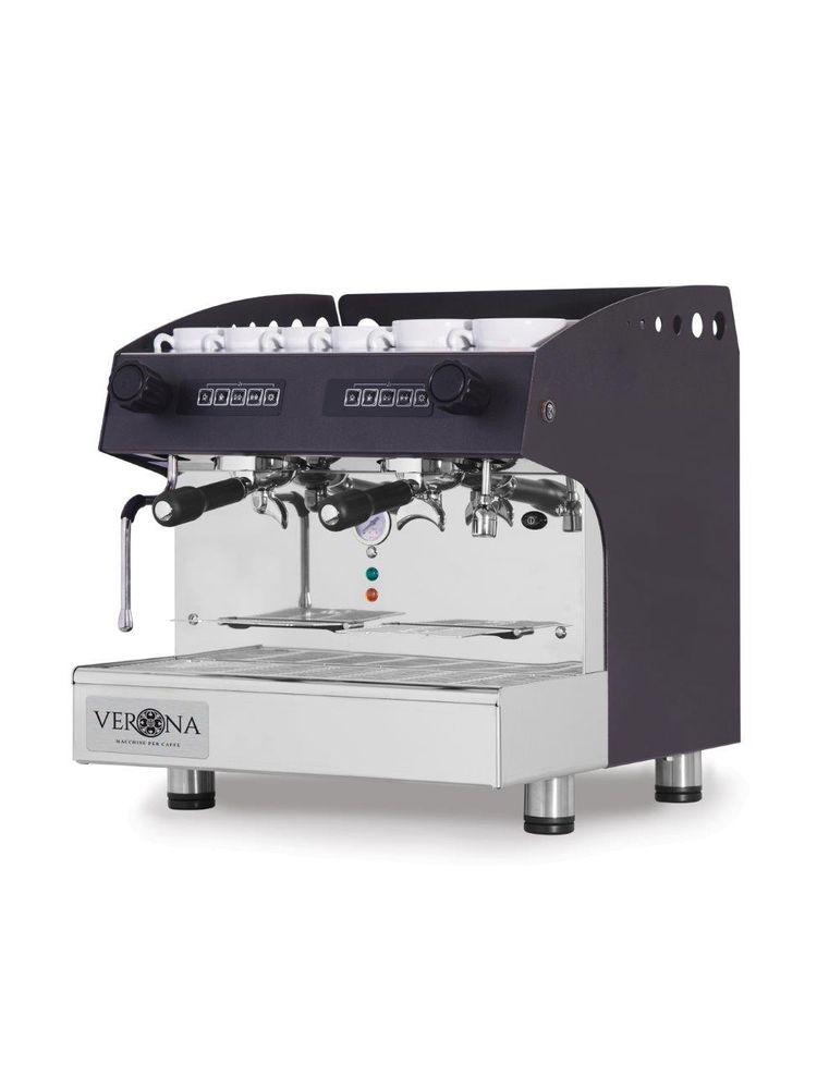 Kohvimasin Julia Compact, 2 valamisosaga, must 230V/2700W, 475x563x(H)530mm