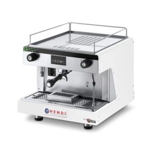 5L Käpaga kohvimasinad Wega - 1 grupp, elektrooniline, valge, Wega, 230V/2900W, 530x555x(H)515mm