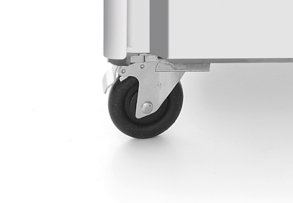 670L Külmkapp ProfiLine - 1 uksega Arktic GN2/1, 230V/220W, 730x805x(H)2065mm - Image 3