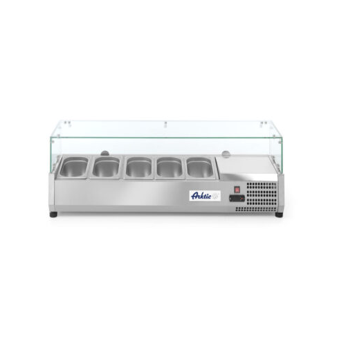 5xGN1/4 Külmlett GN1/4 - kõrgend Arktic 230V/180W, 1205x335x(H)430mm