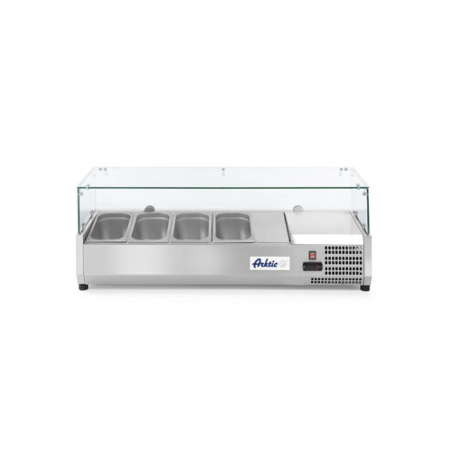 4xGN1/3 Külmlett GN1/3 - kõrgend Arktic 230V/180W, 1205x395x(H)430mm