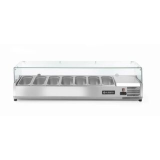 7xGN1/4 Külmlett GN1/4 - kõrgend Arktic 230V/180W, 1505x335x(H)430mm