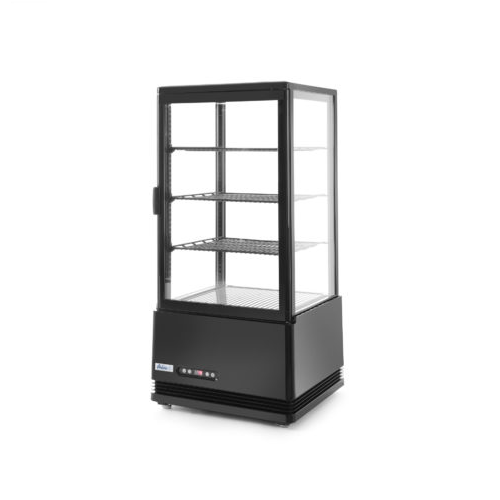 78L Külmutatud ekraanikapp Arktic must, 230V/170W, 452x406x(H)966mm