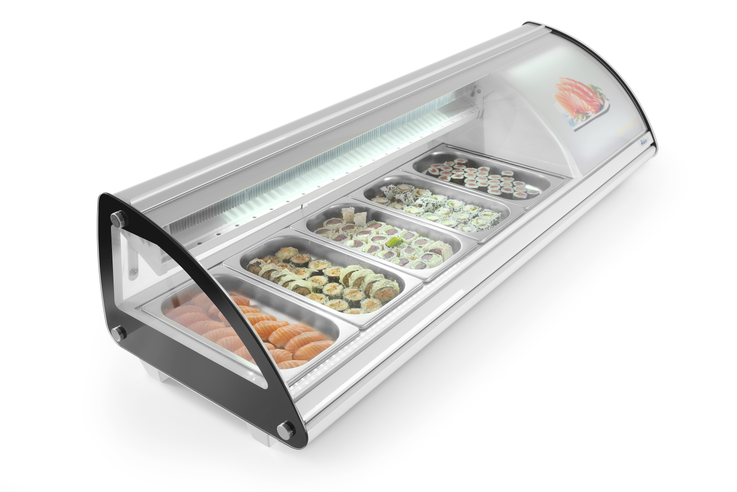 5xGN1/3 Külmlett sushi jaoks Arktic, 230V/160W, 1307x450x(H)330mm - Image 2