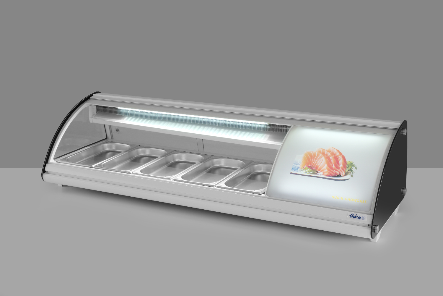 5xGN1/3 Külmlett sushi jaoks Arktic, 230V/160W, 1307x450x(H)330mm - Image 4