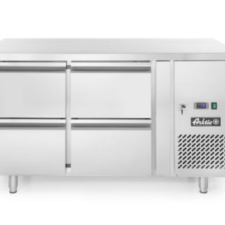 ProfiLine 700 külmlaud - 2 uksega, agregaadi asukoht küljeL Arktic, 230V/250W, 1360x700x(H)850mm