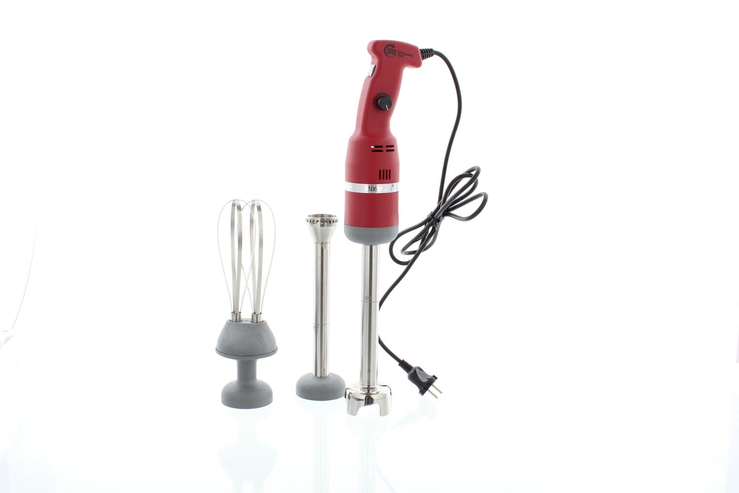 Ø75x285mm Reguleeritava kiirusega saumikser Chef Plus - komplektis otsak Vispel ja homogenisaator tera 230V/250W,