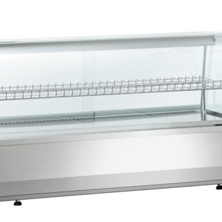 Refr. display 3/1GN curved glass