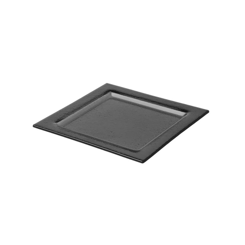Alus 30x30сm Vetro Mustast klaasist kandiline 