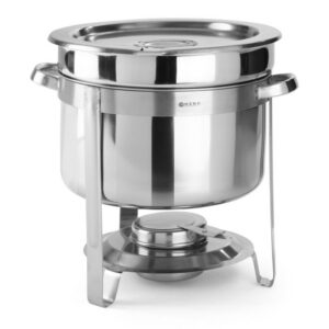 8L Lauapealne marmiit suppide jaoks soojendamine põletuspastaga Ø370x325mm