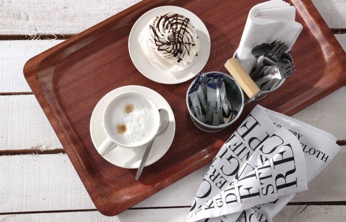 325x530mm Serveerimiskandik lamineeritud libisemiskindel ristkülikukujuline GN1/1 - Image 4