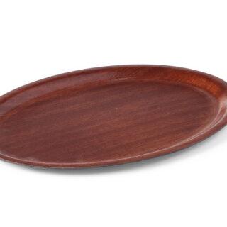 230x160mm Serveerimiskandik lamineeritud libisemiskindel ovaalne