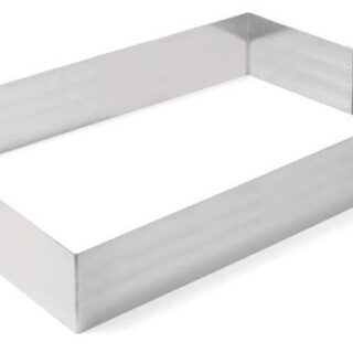 550x350x(H)80mm Küpsisevormid komplekt - ristkülik