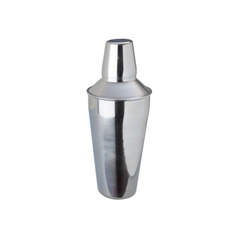 0.75L 3-osaline kokteili šeiker BarUp Ø90x255mm