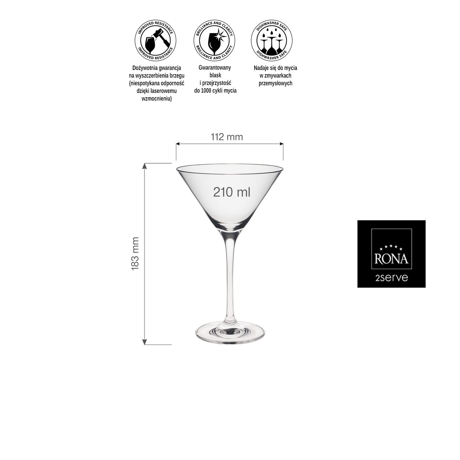 Martini klaas Edition, 210ml - Image 3