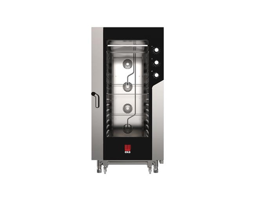 16x60x40cm Smart Bakery, – elektromehaanilise juhtimisega, elektriline, Tecnoeka, 400V/31000W, 930x1041x(H)1900mm