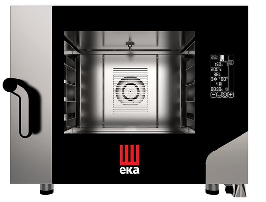 4x60x40cm Black Mask Bakery, – elektroonilise juhtimisega, elektriline, Tecnoeka, 400V/7800W, 850x970x(H)700mm