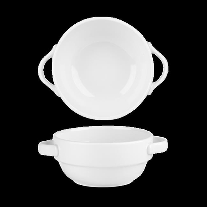 360ml Valge käepidemega virnastamiskauss