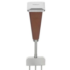 203mm Deluxe jäähakkur ruudukujuline puidust käepide