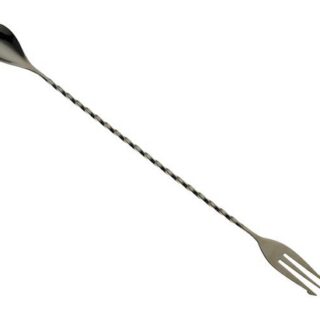 315mm Hargi otsaga baarilusikas must