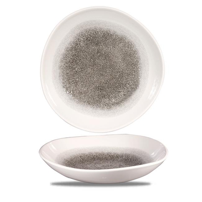 253mm Raku Quartz Must ümmargune jälgkauss