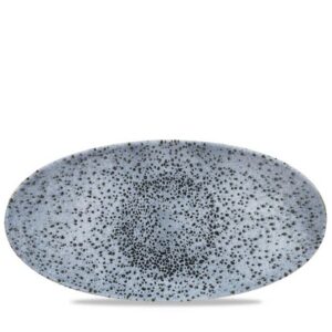 347x173mm Mineraalsinine ovaalne kokataldrik