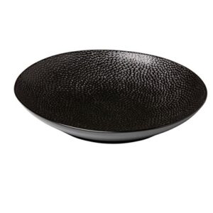 255mm Kõrgpasta taldrik must