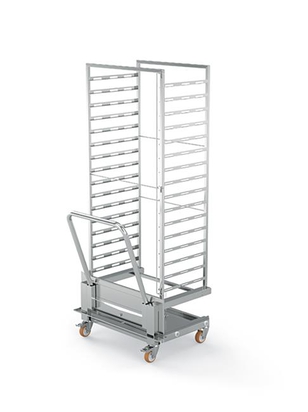 Rööbastega käru 16x60x40cm NanoMax BAKERY DRIVE BAKERY ja SCROLL BAKERY ahjude jaoks