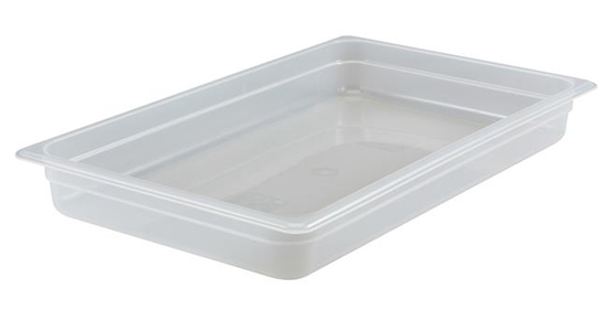 GN1/1 | 150mm |19.5L Läbipaistvast polüpropüleenist konteiner GN1/1 Cambro, 19,5 L H 150 mm, 325x530x
