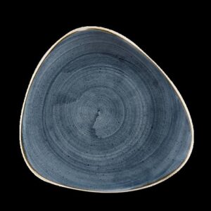 265mm Stonecast Blueberry kolmnurkne taldrik