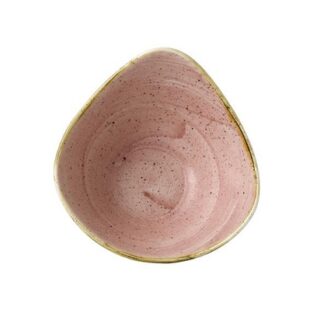 153mm Stonecast Petal Pink kolmnurkne kauss