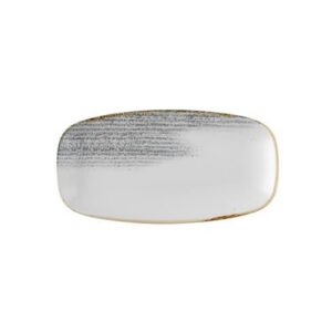 298x153mm Accents Jasper Grey kokkade piklik taldrik