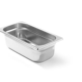 Kaas GN1/3 container with a hole a spoon