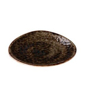 270mm Jersey kolmnurkne taldrik pruun