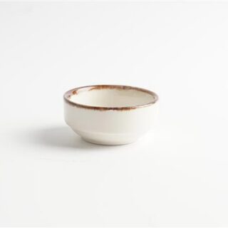 80mm Vanilla stackable bowl