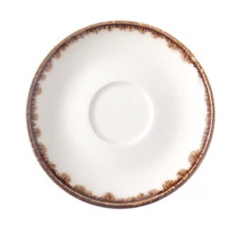 115mm Vanilla espresso saucer