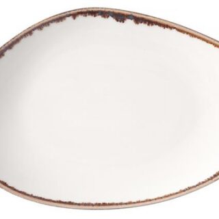 35x21cm Vanilla organic plate