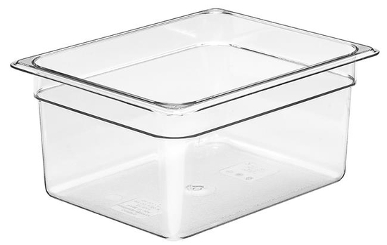 3.9L Polükarbonaadist konteiner Camwear® GN1/2. Cambro, 3,9 L H 65 mm, GN1/2. 325x260x65mm