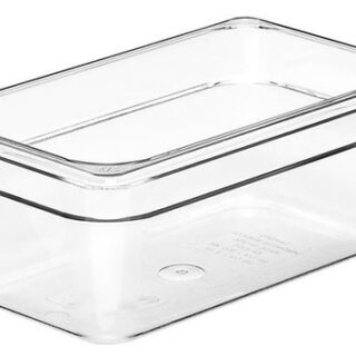 3.7L Polükarbonaadist konteiner Camwear® GN1/4 Cambro, 3,7 L H 150 mm, GN1/4, 162x265x150mm