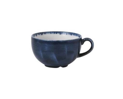 340ml Stonecast Plume Ultramarine cappuccino tass