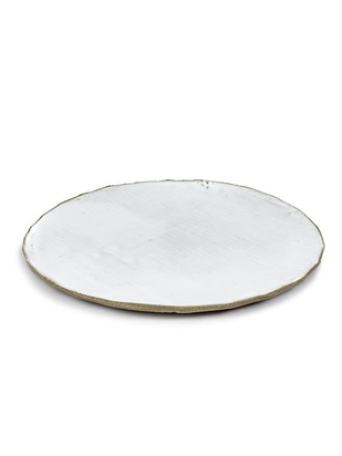 280mm Urbanistlik tasane taldrik valge