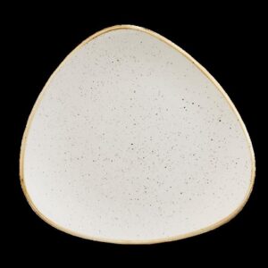 311mm Stonecast Barley White kolmnurkne taldrik