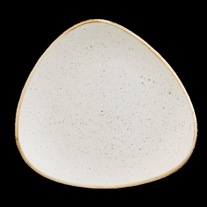 311mm Stonecast Barley White kolmnurkne taldrik