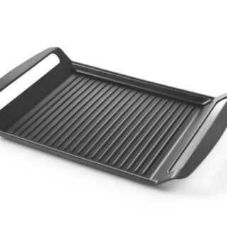 390x260x35mm Induktsioonalus reljeefne Titanium Professional