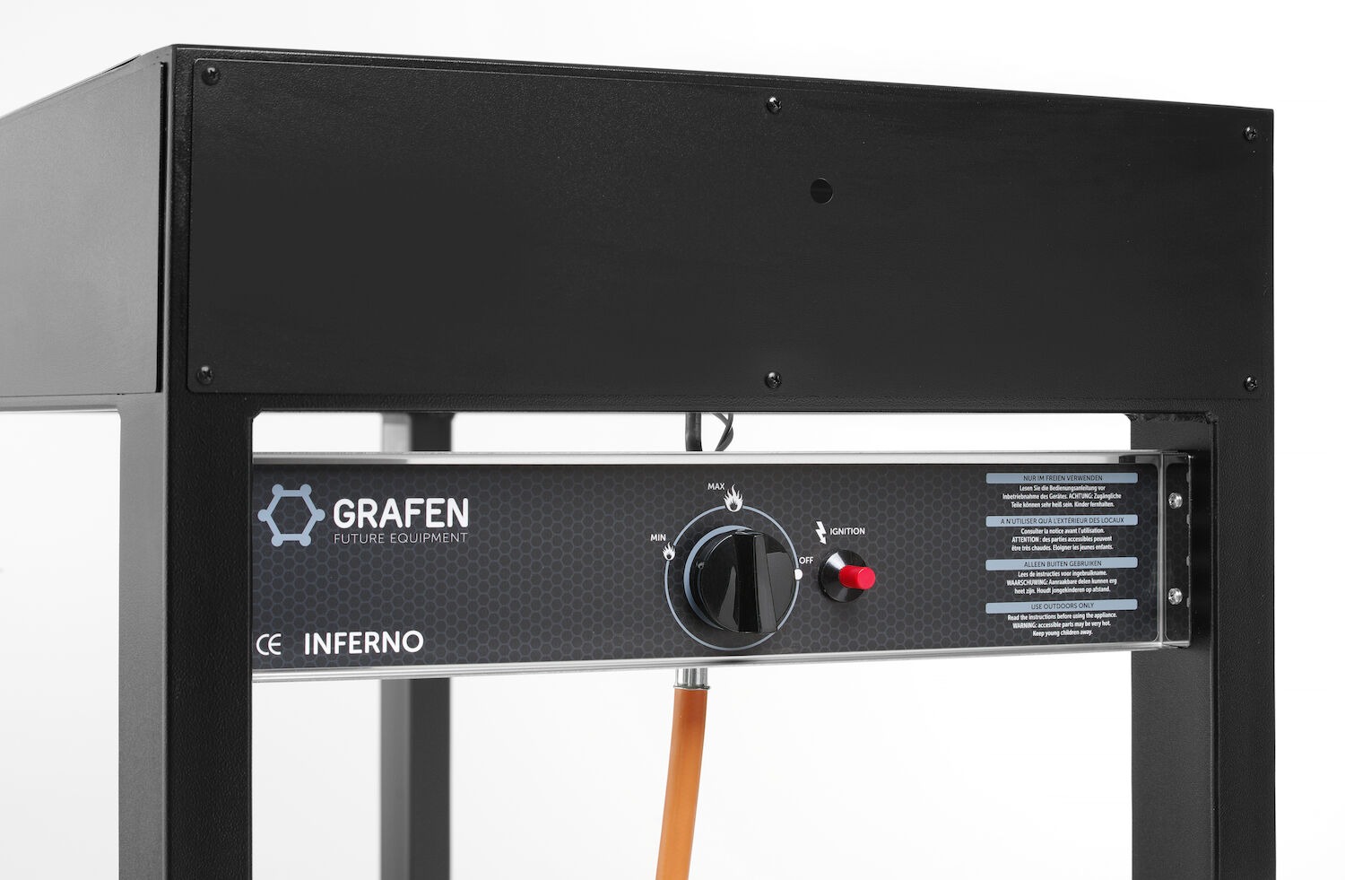 10kW Inferno gaasigrill 1260x580x(H)900mm - Image 6