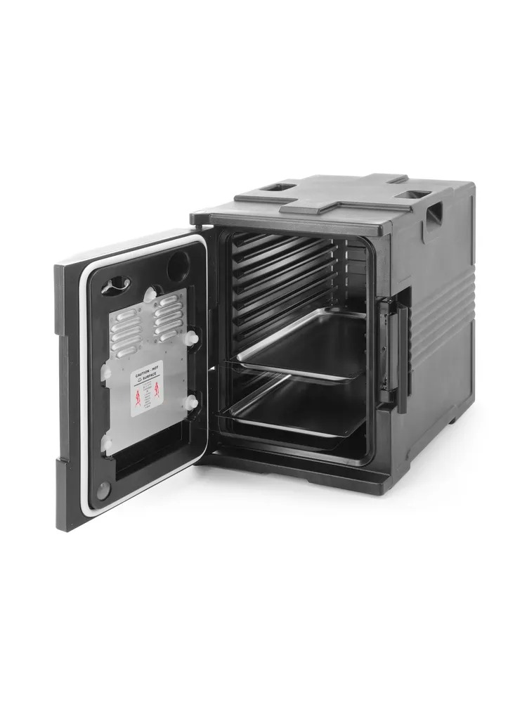 2xGN1/1 Peoteeninduse termokonteiner soojendusfunktsiooniga AmerBox, GN1/1, 477x680x620mm - Image 7